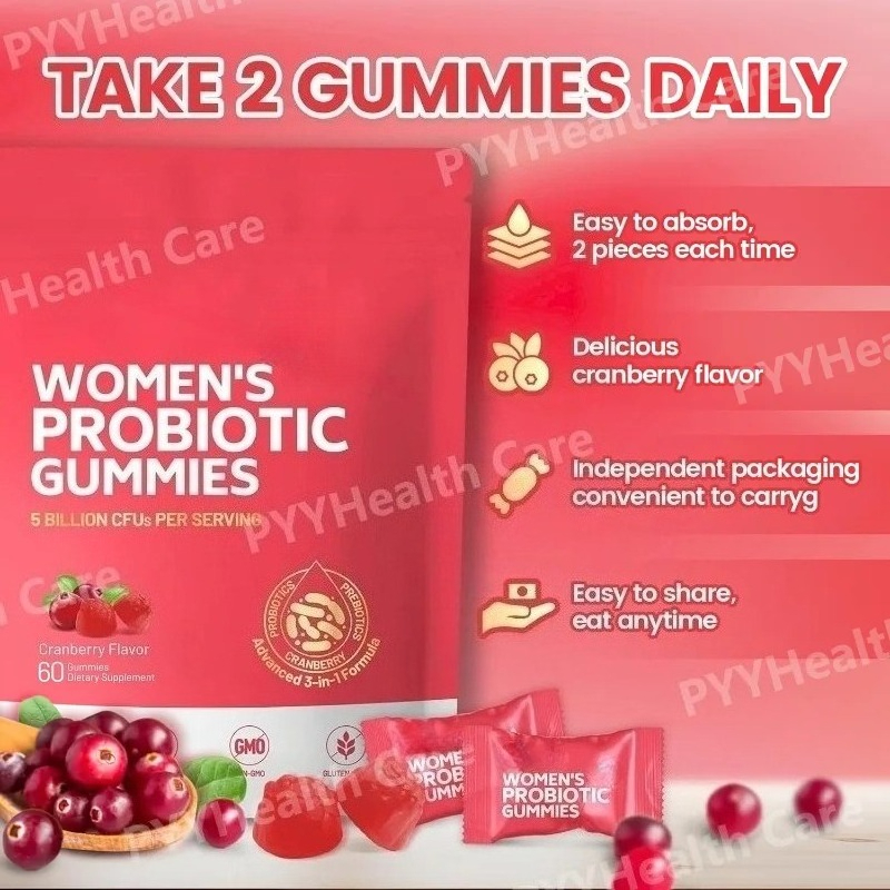 Health Wellness Gummies - Wellness Balance Ph Gummies Probiotic for