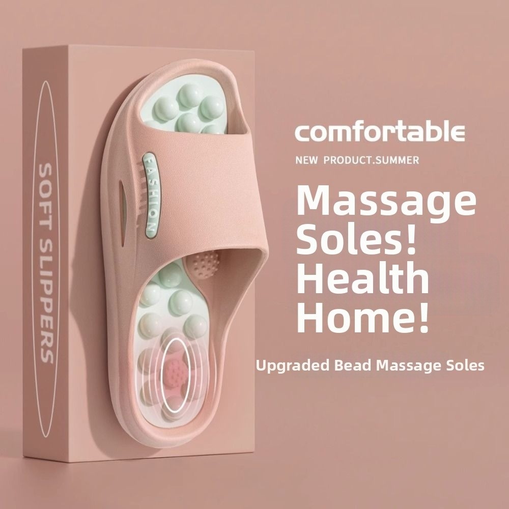 Foot Bath Massager - Fashion Non-slip EVA Thick Sole Slippers
