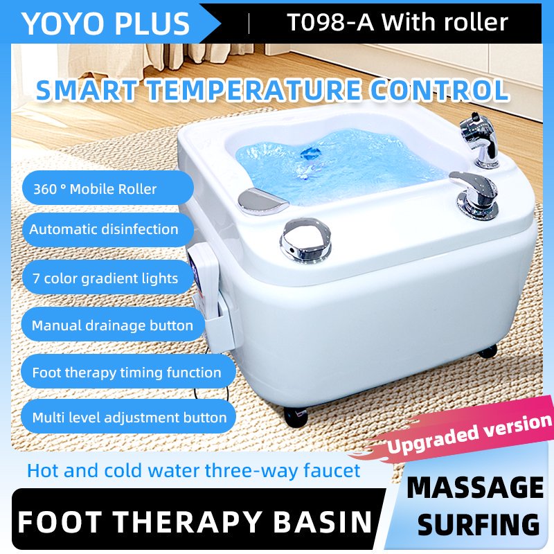 Foot Bath Massager - Electric Foot Basin Spa Massager with