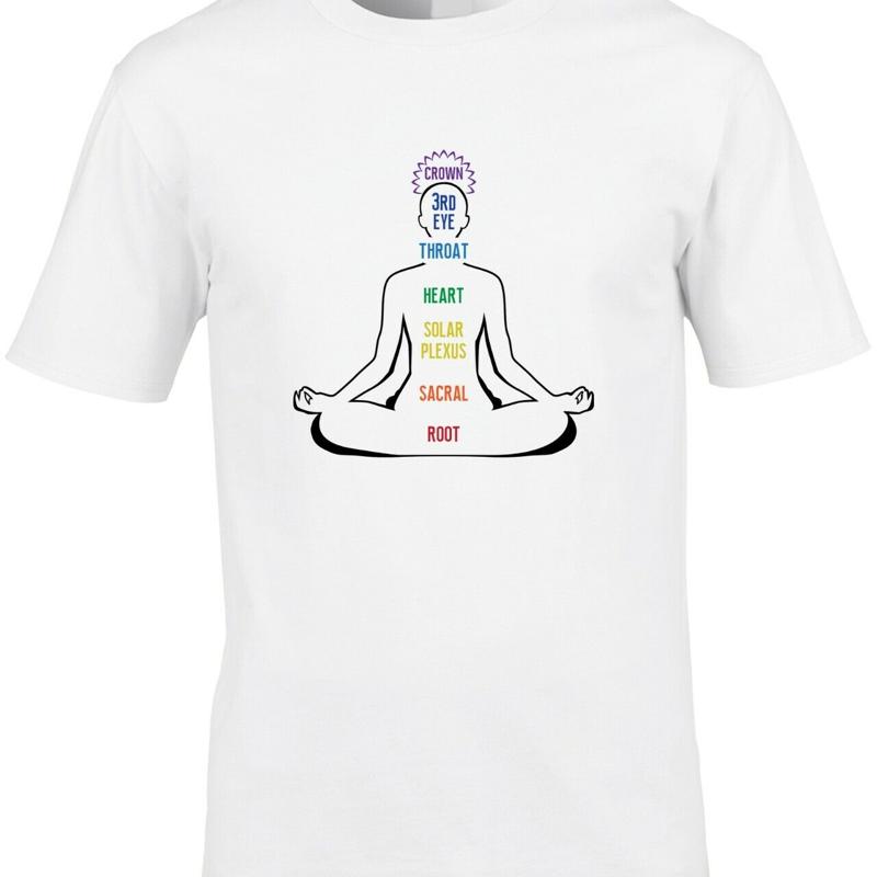 Health Wellness Yoga - Chakras Yoga Men'S T Shirt Meditation