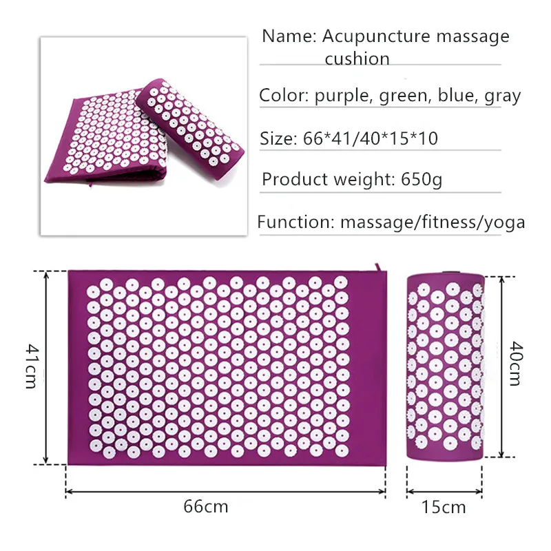 Massager Yoga Mat Cushion acup - Acupressure Mat Set recensione e prezzo