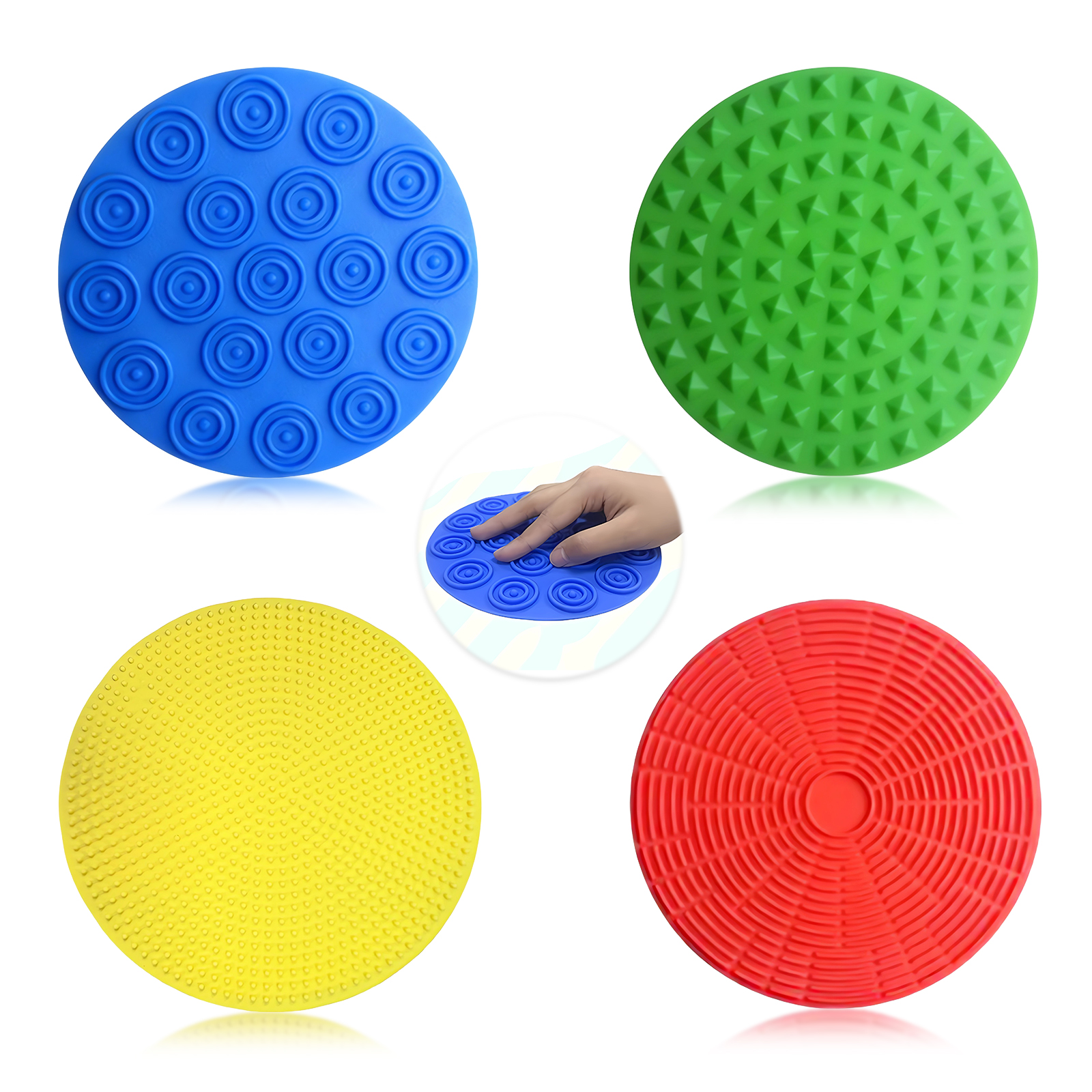 Silicone Sensory Mat,Tactile D - Acupressure Mat Set recensione e prezzo