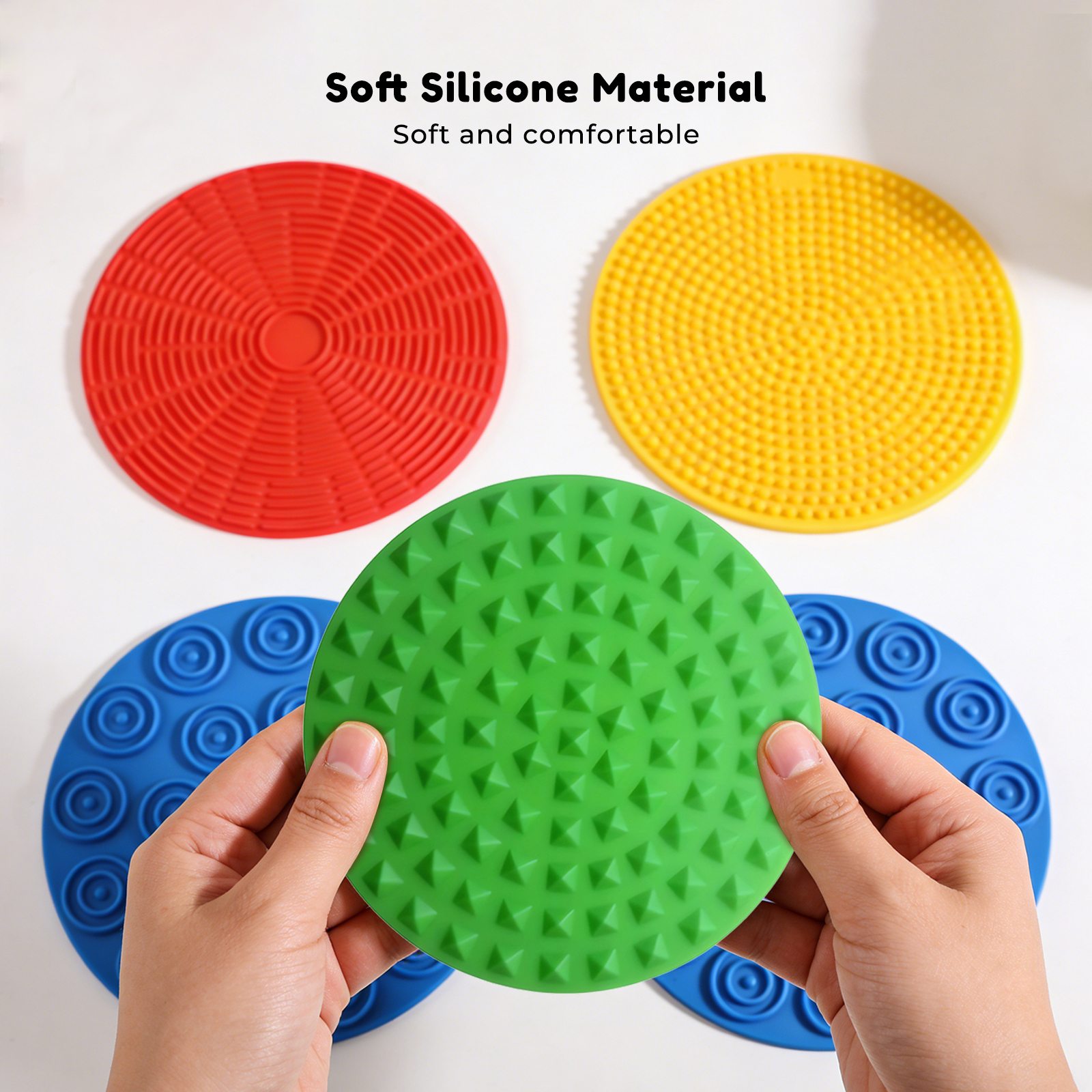 Silicone Sensory Mat,Tactile D - Acupressure Mat Set recensione e prezzo