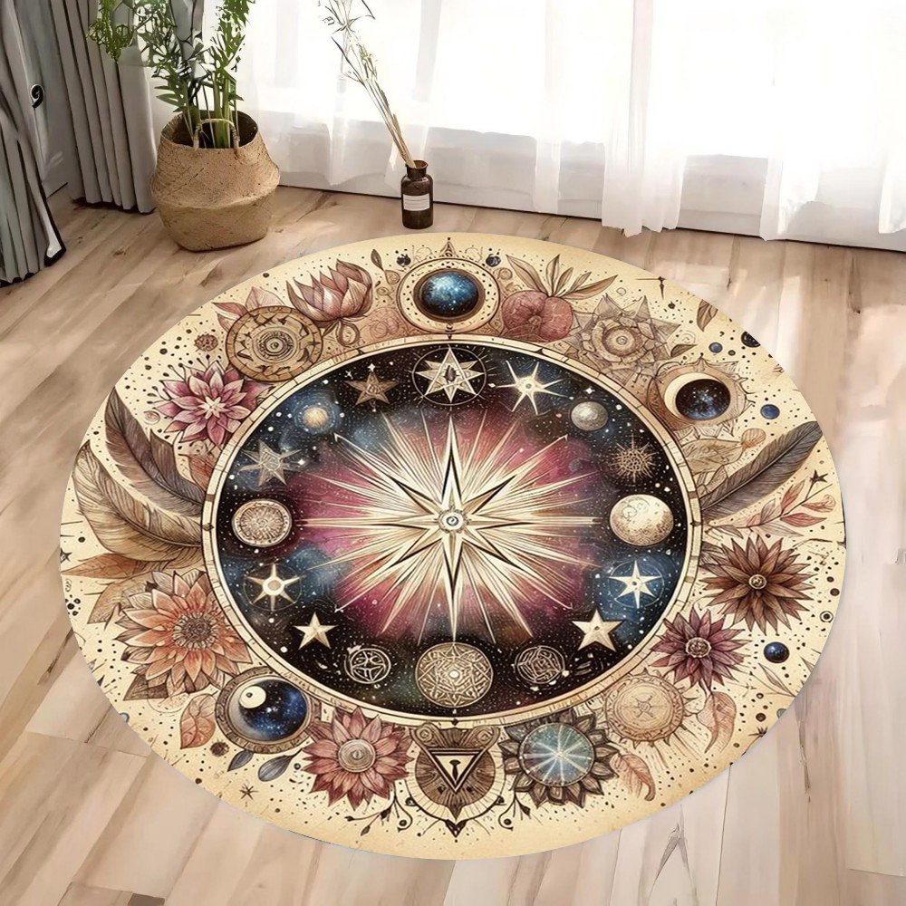 Vikama Flannel Tarot Round Rug - Acupressure Mat Set recensione e prezzo