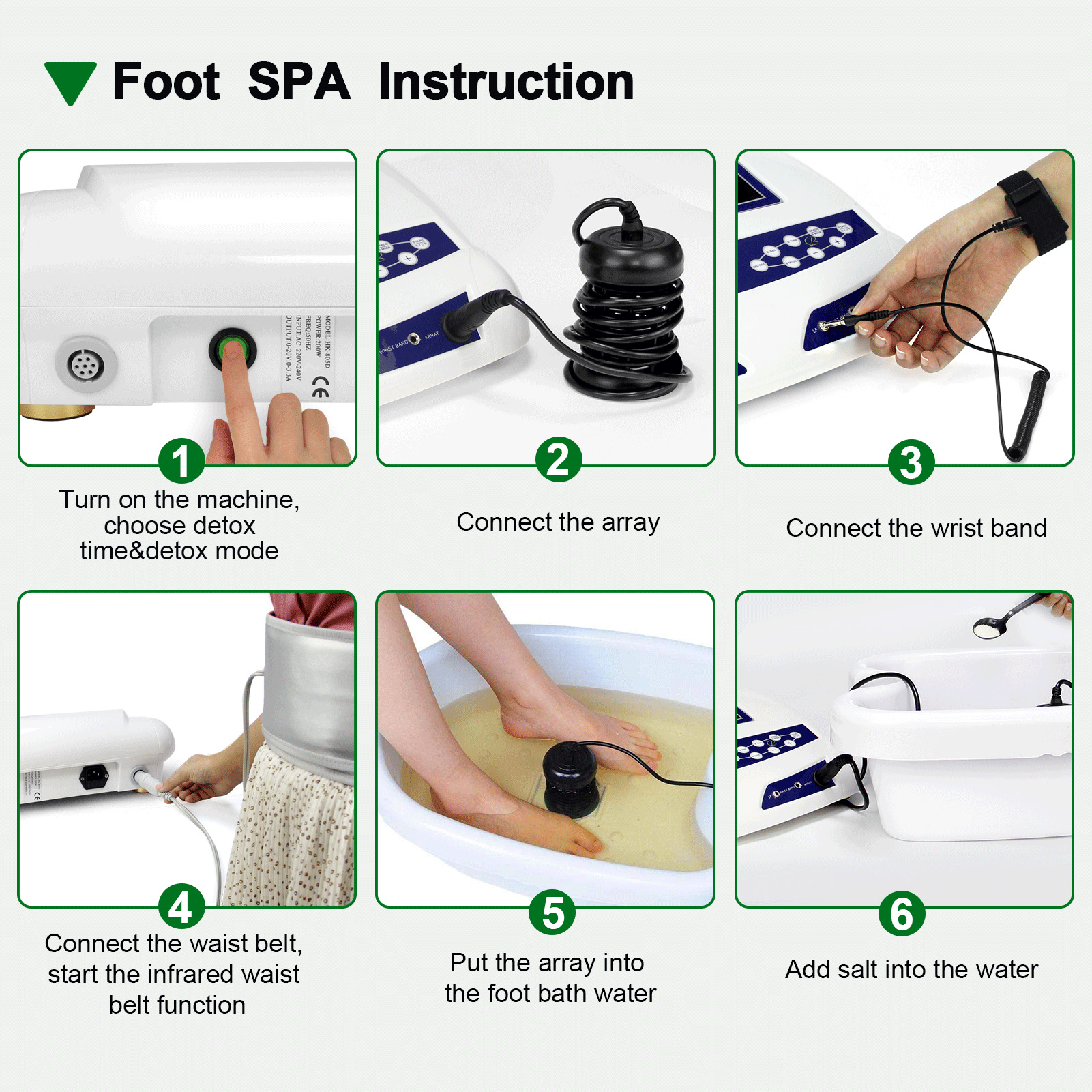 Ionic Foot Bath Detox Machine  - Foot Bath Massager recensione e prezzo