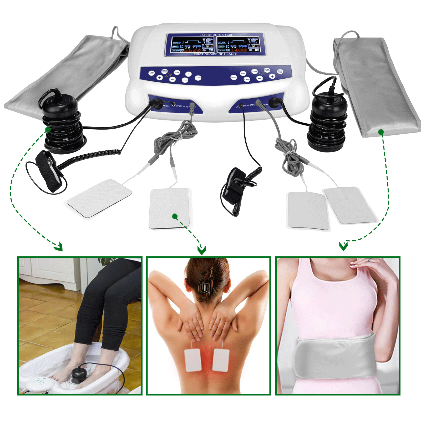Ionic Foot Bath Detox Machine  - Foot Bath Massager recensione e prezzo