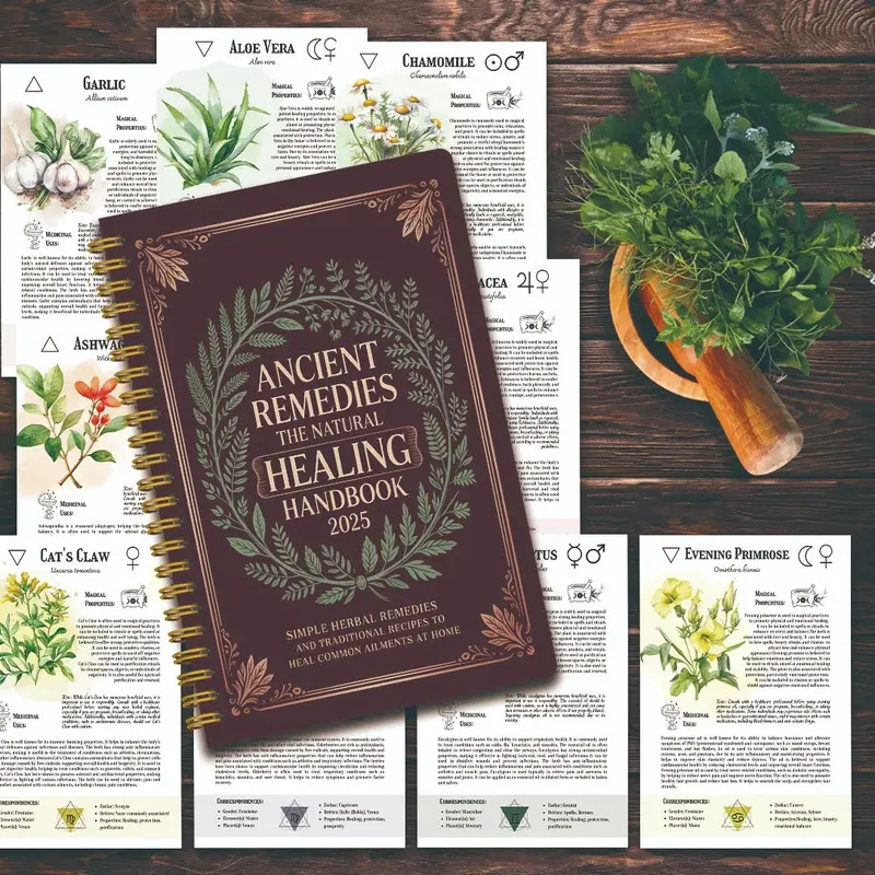 Natural Remedies Handbook with - Health & Wellness Là Gì recensione e prezzo
