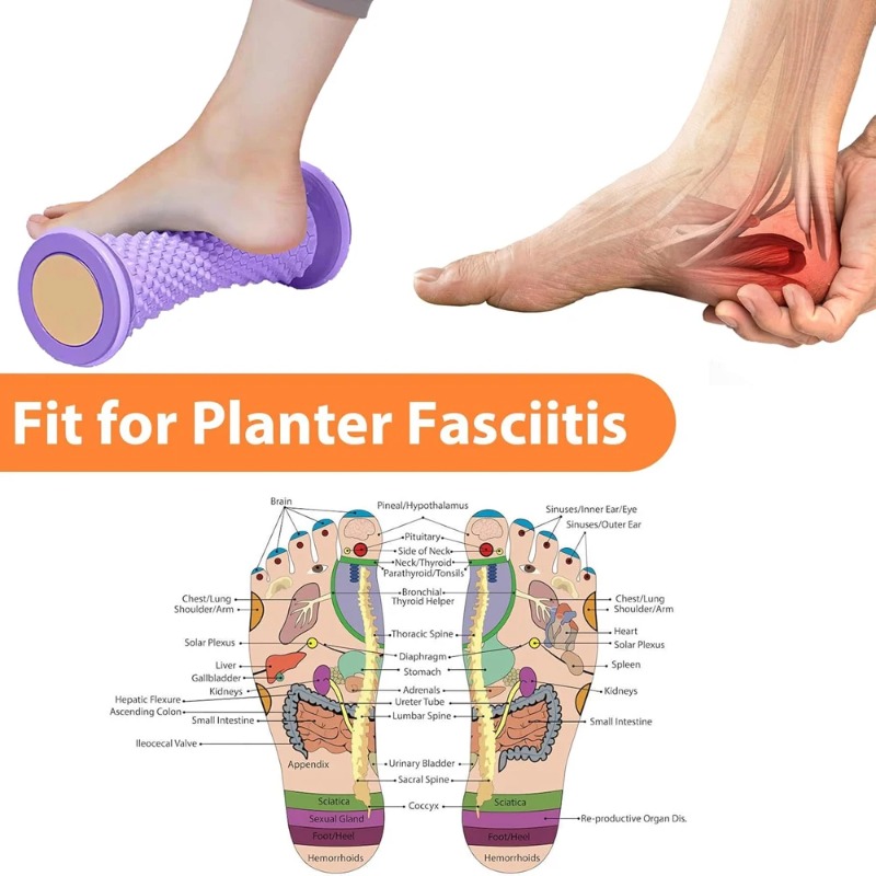 Foot Massager Plastic Manual   - Health Wellness Yoga recensione e prezzo