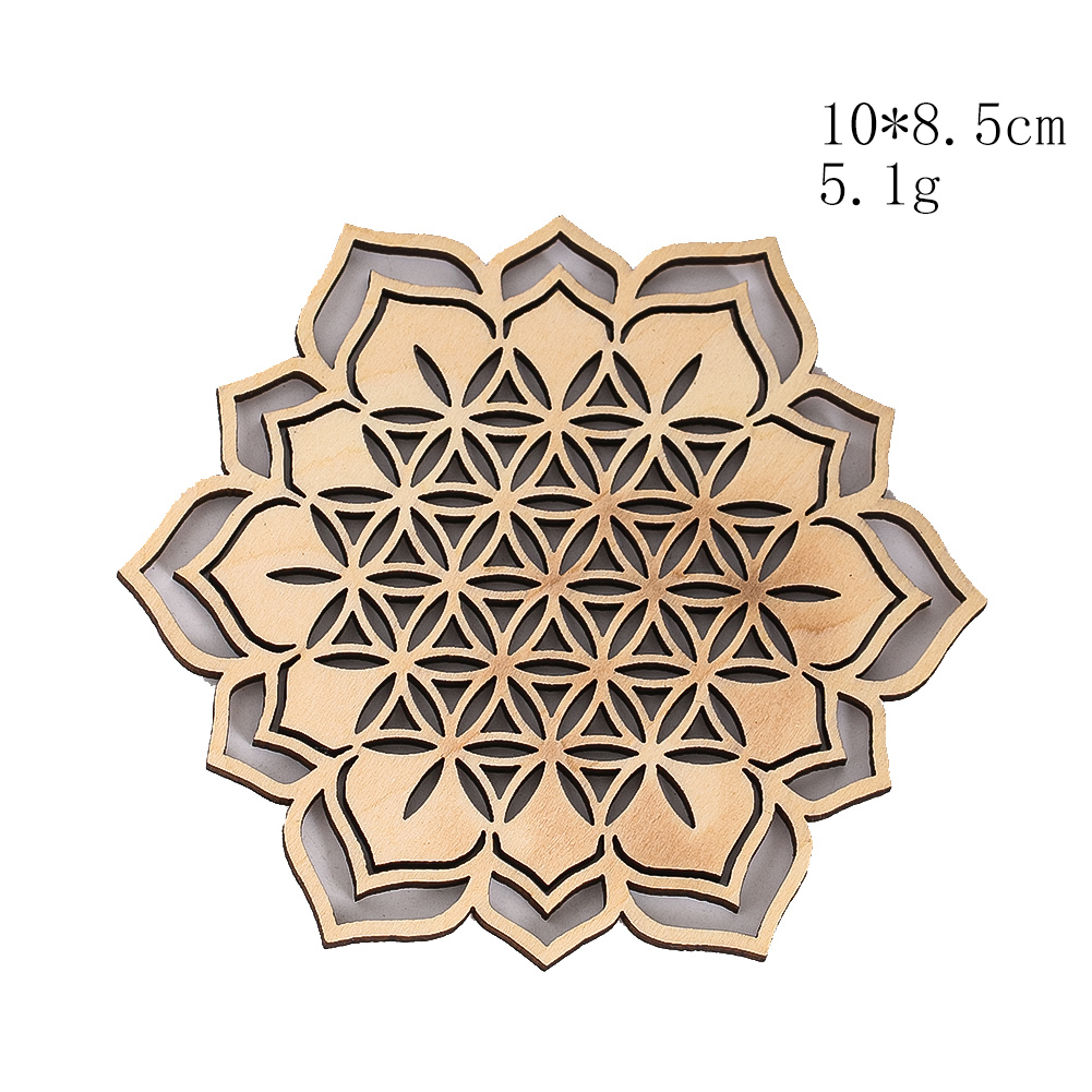 3.9inch Wooden Hollow Board Ru - Acupressure Mat Set recensione e prezzo