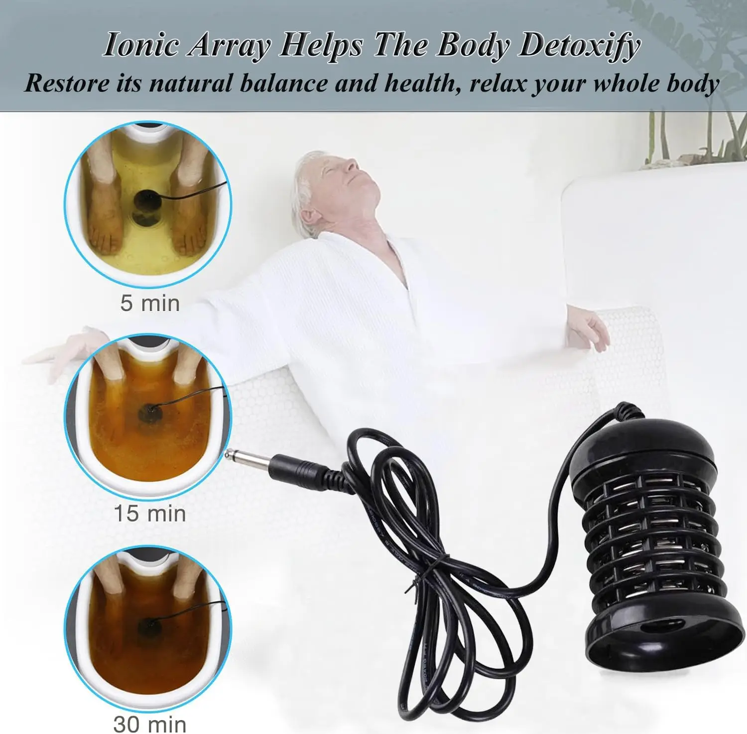 4/2/1pcs Detox Foot Bath Stain - Foot Bath Massager recensione e prezzo