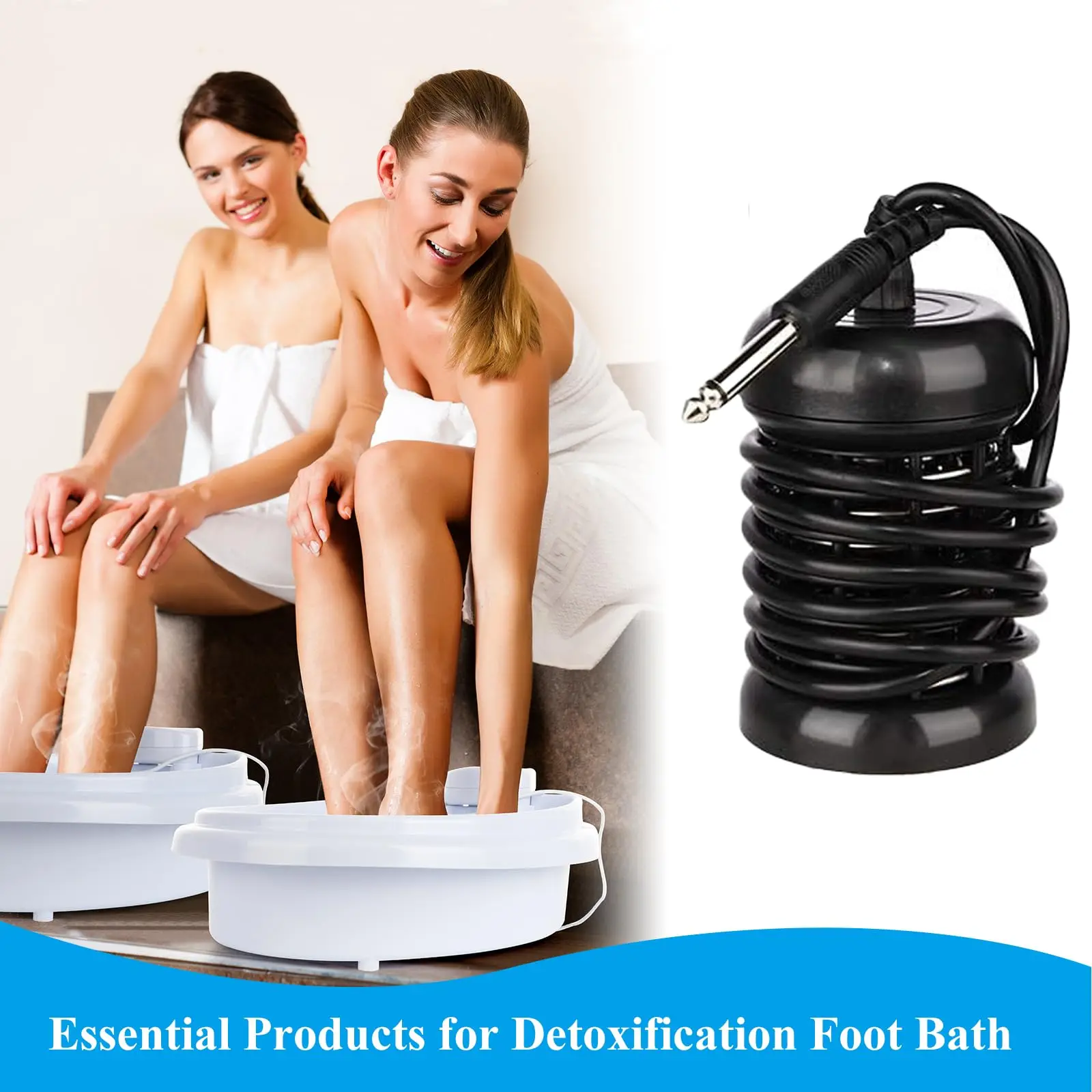 4/2/1pcs Detox Foot Bath Stain - Foot Bath Massager recensione e prezzo