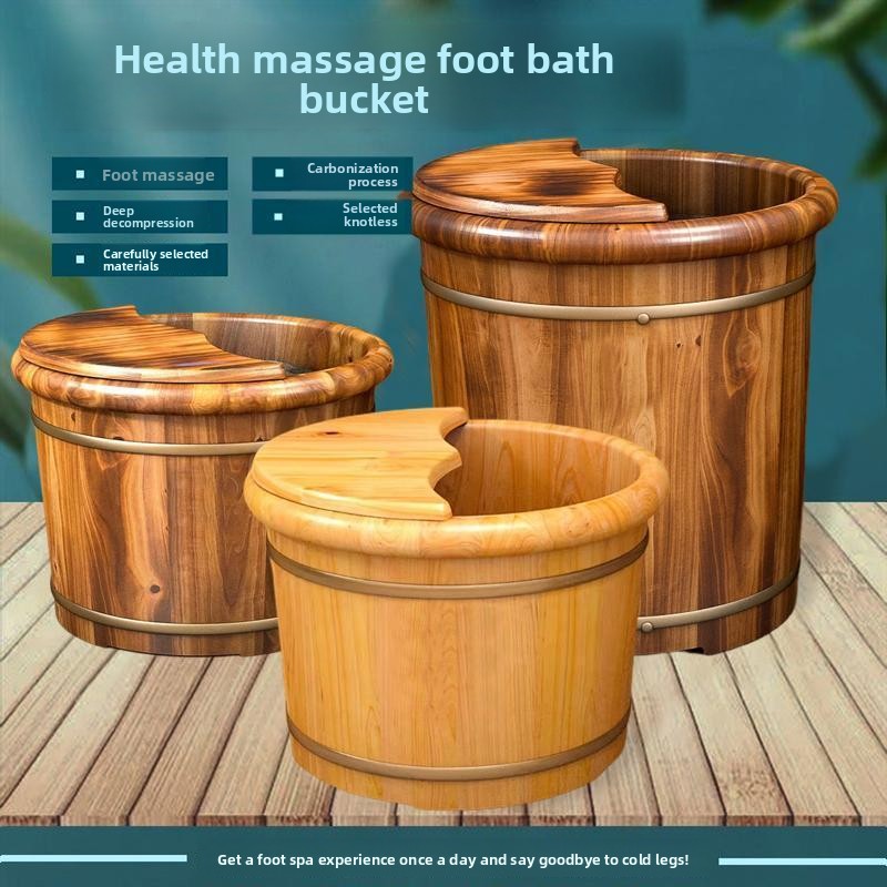 HYS cedar foot bucket foot mas - Foot Bath Massager recensione e prezzo