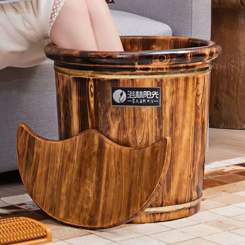 HYS cedar foot bucket foot mas - Foot Bath Massager recensione e prezzo