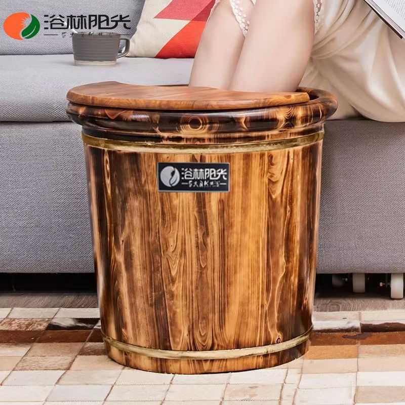 HYS cedar foot bucket foot mas - Foot Bath Massager recensione e prezzo