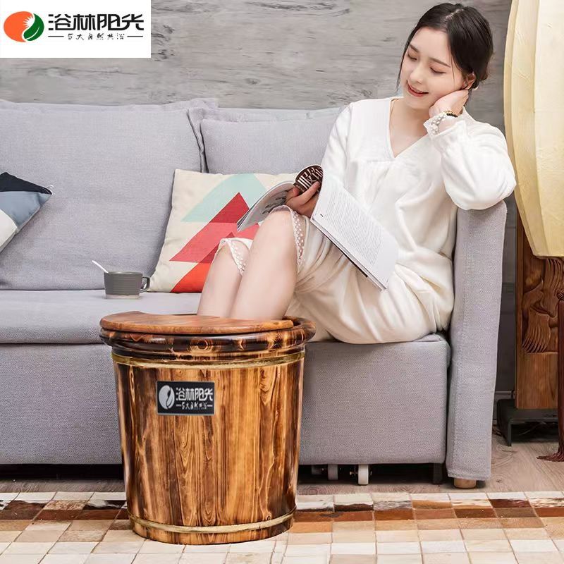 HYS cedar foot bucket foot mas - Foot Bath Massager recensione e prezzo