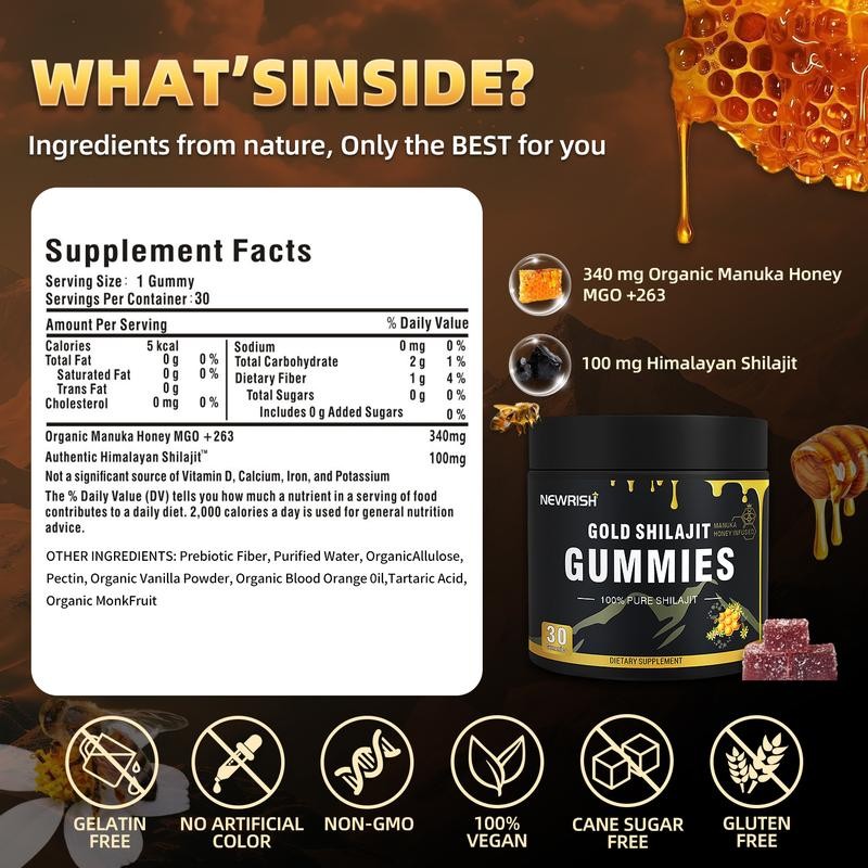 Shilajit Gummies - Promotes Br - Health Wellness Gummies recensione e prezzo
