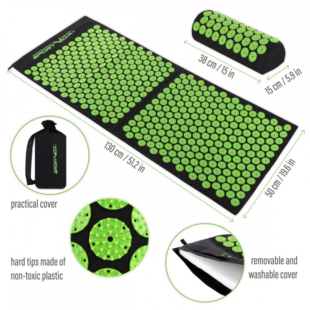 130*50*2.5CM Lotus Flower Spon - Acupressure Mat Set recensione e prezzo