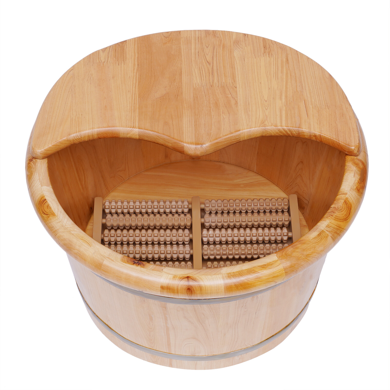 Cedar Wood Foot Bath Tub Leak- - Foot Bath Massager recensione e prezzo