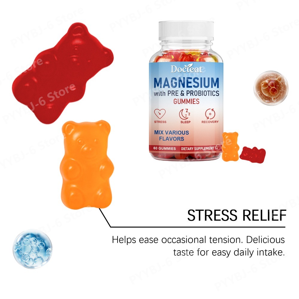 Magnesium Gummies with Pre &Pr - Health Wellness Gummies recensione e prezzo