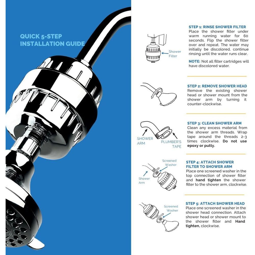 High Output AquaBliss Shower F - Health & Wellness Là Gì recensione e prezzo