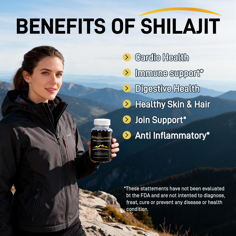Organic Himalayan Shilajit Gum - Health Wellness Gummies recensione e prezzo
