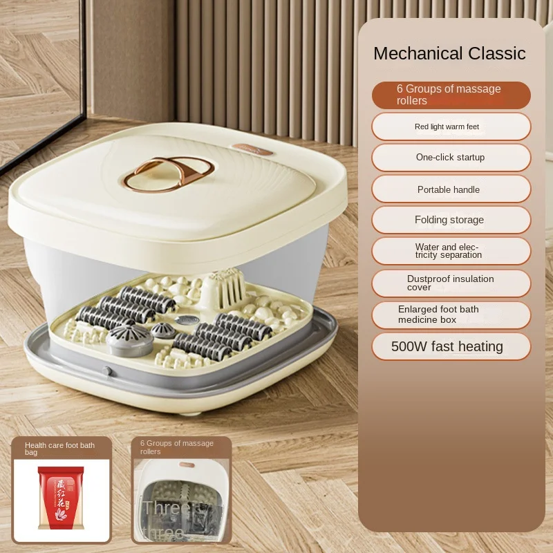 Foldable Portable Thermostatic - Foot Bath Massager recensione e prezzo