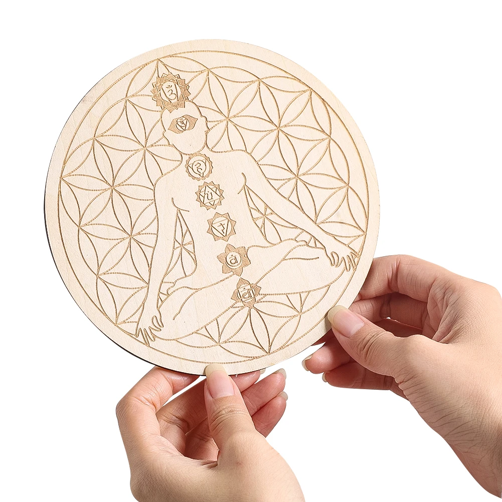 15CM Laser Engraving 7 Chakra  - Acupressure Mat Set recensione e prezzo
