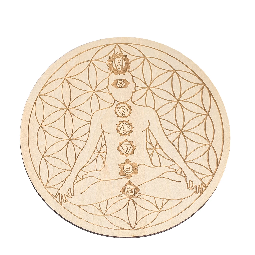 15CM Laser Engraving 7 Chakra  - Acupressure Mat Set recensione e prezzo