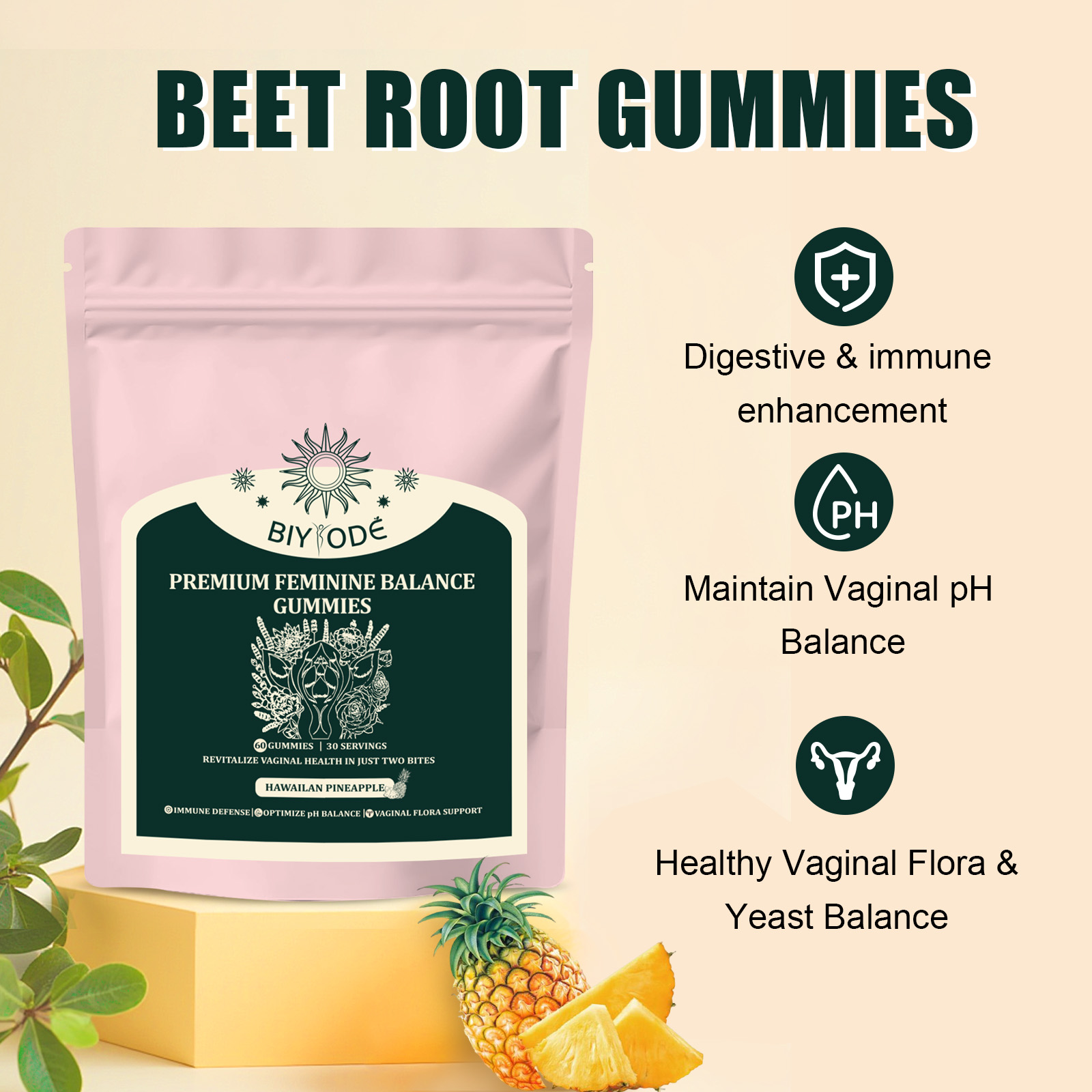 Premium Feminine Balance Gummi - Health Wellness Gummies recensione e prezzo